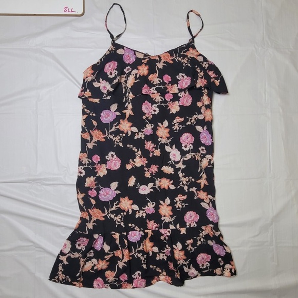 Womens Xhilaration Black mini dress. Size small. Strappy adjustable.